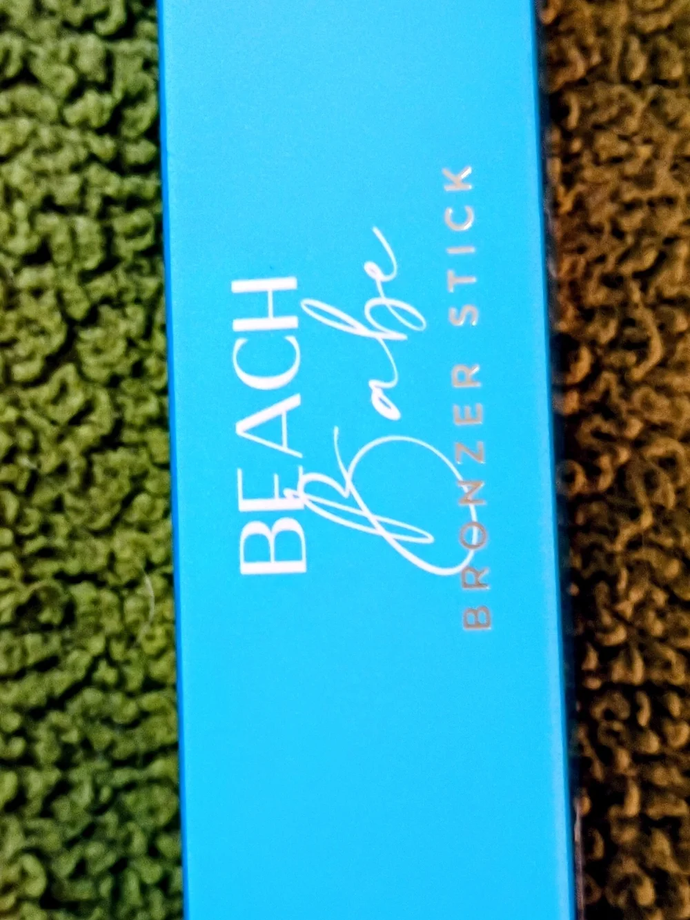 BEACH Babe Bronzer Stick - Turquoise Box